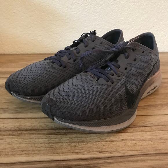 Nike Zoom Pegasus Turbo 2 Men’s Size 7 Black University Blue АТ2863-009 - Picture 2 of 7